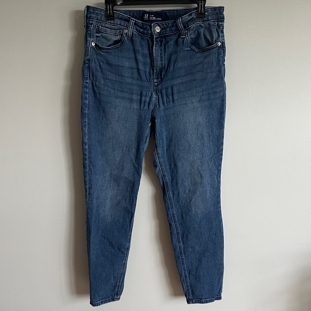 Gap High Rise Universal Leggings Denim Jeans